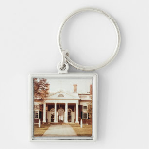 East Front of Monticello Key Ring