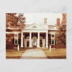 East Front of Monticello Postcard