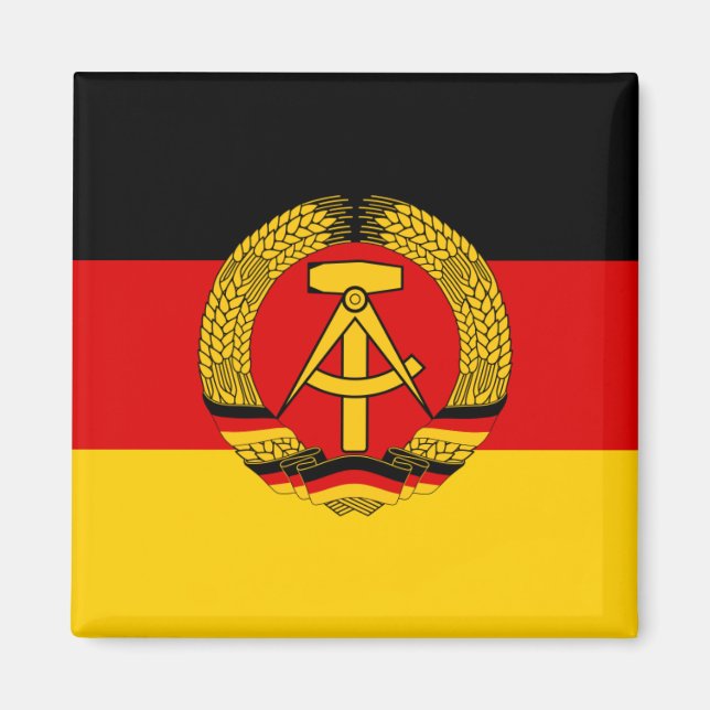 East Germany Flag Magnet (Front)