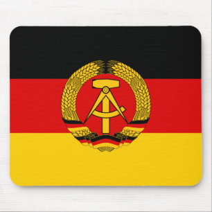 East Germany Flag Mouse Mat