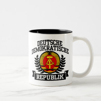 East Germany Two-Tone Coffee Mug