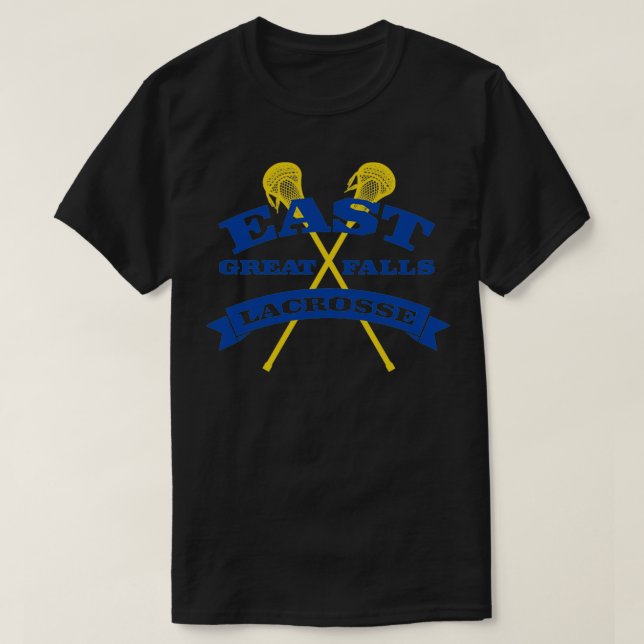East Great Falls Lacrosse T-Shirt (Design Front)
