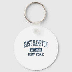 East Hampton New York Ny Vintage Srts Design Nav  Key Ring