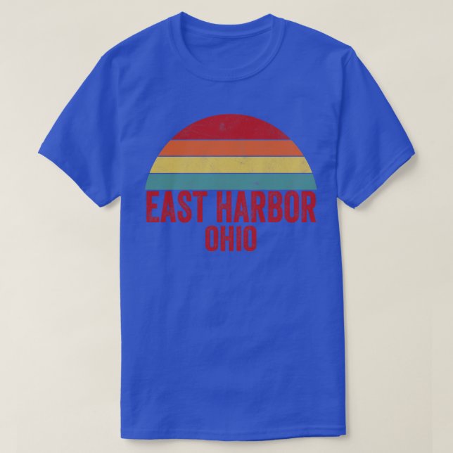 East Harbour State Park Beach Ohio T-Shirt (Design Front)