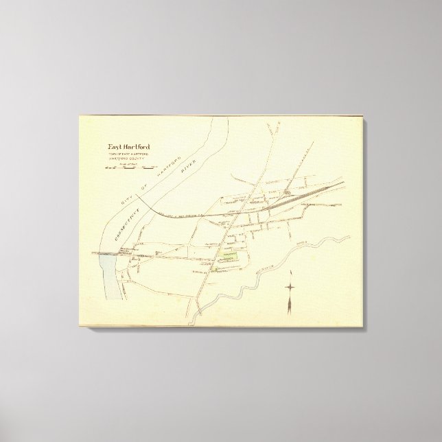 East Hartford Canvas Print (Front)