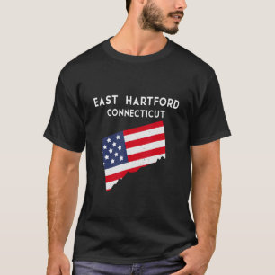 East Hartford Connecticut USA State America Travel T-Shirt