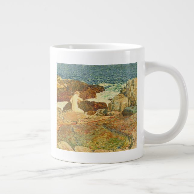 East Headland Pool Large Coffee Mug (Right)