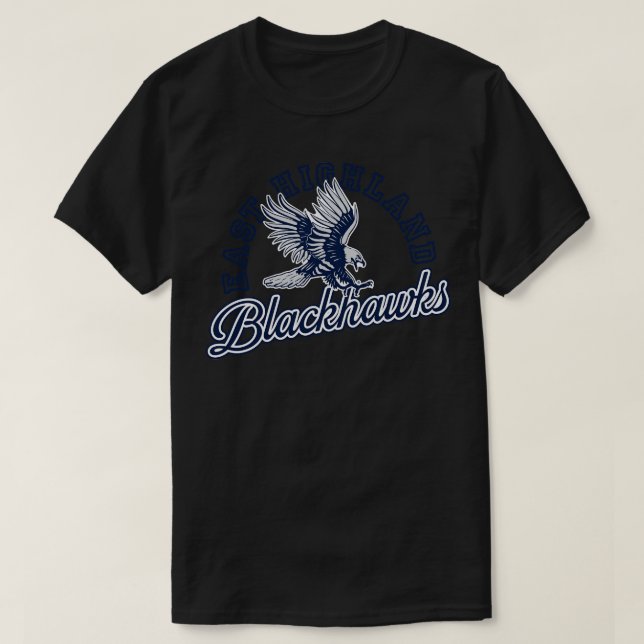 East Highland Blackhawks T-Shirt (Design Front)