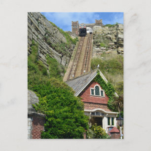East Hill Lift Hastings England Postcard