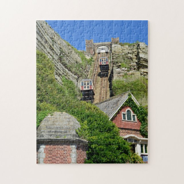 East Hill Lift Hastings Jigsaw Puzzle (Vertical)