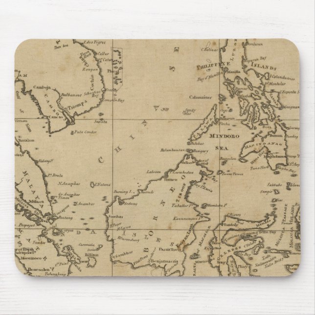 East India Islands 2 Mouse Mat (Front)
