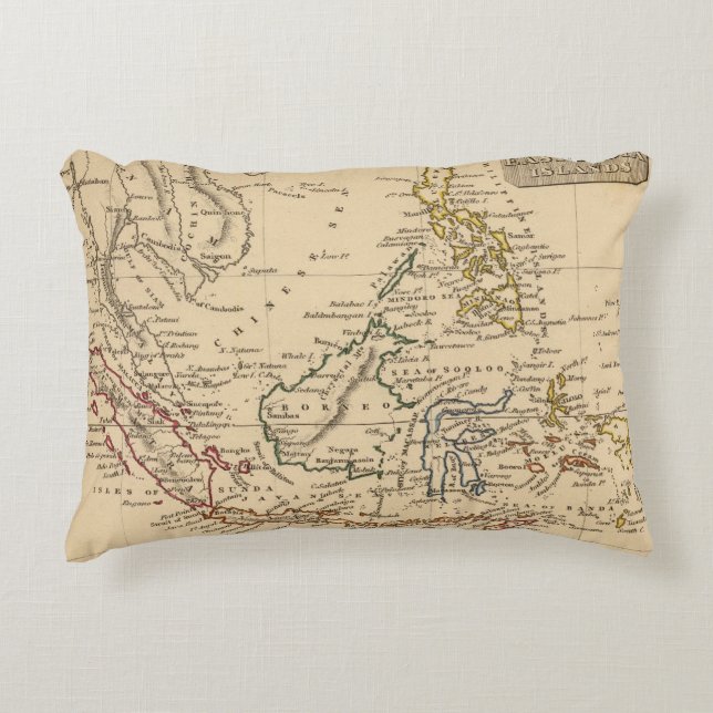 East India Islands Decorative Cushion (Front)