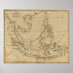 East India Islands Poster
