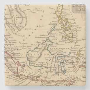 East India Islands Stone Coaster