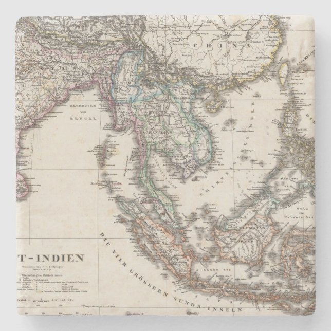 East India Stone Coaster (Front)