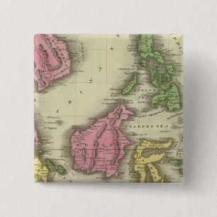 East Indian Isles 15 Cm Square Badge