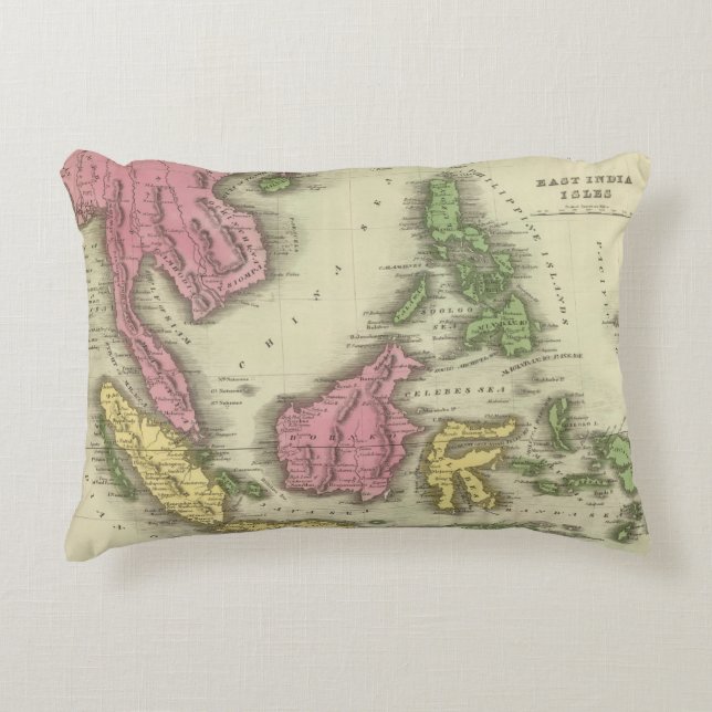 East Indian Isles Decorative Cushion (Front)