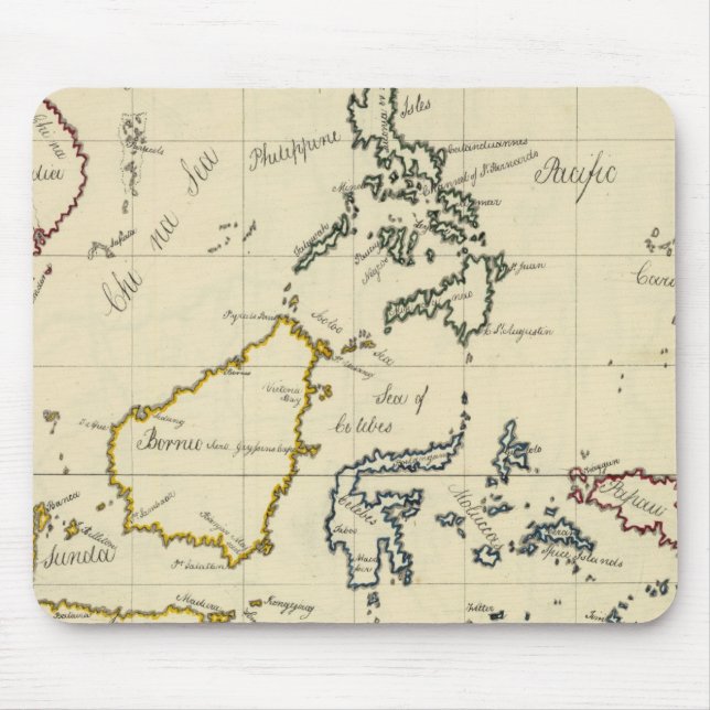 East Indies Mouse Mat (Front)