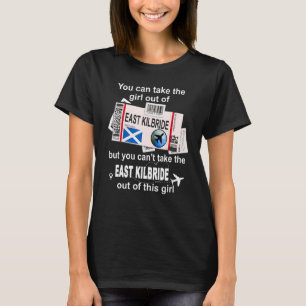 East Kilbride Boarding Pass East Kilbride Girl T-Shirt