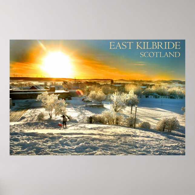 east kilbride scotland poster (Front)