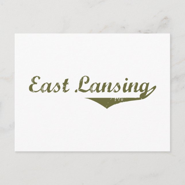 East Lansing Revolution t shirts Postcard (Front)