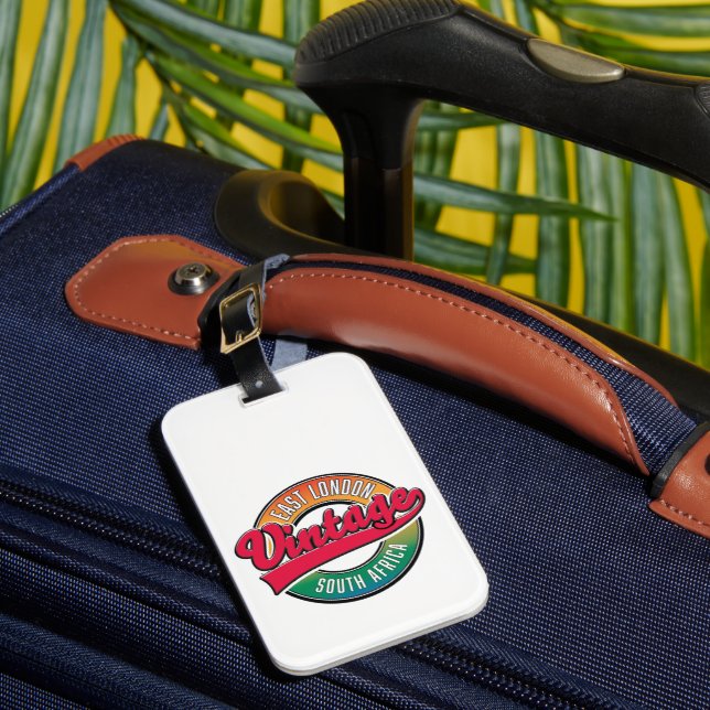 East London South Africa logo Luggage Tag (Front Insitu 1)