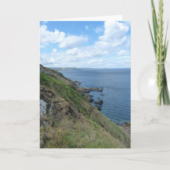 "East Lothian Coastline of Scotland" Card (Front)