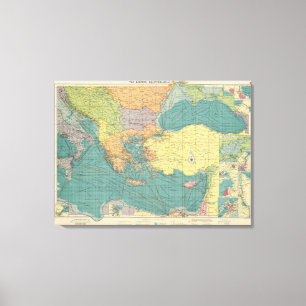East Mediterranean Canvas Print