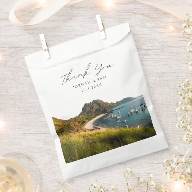 East Nusa Tenggara Wedding Favour Photo Thank You Bags (Clipped)