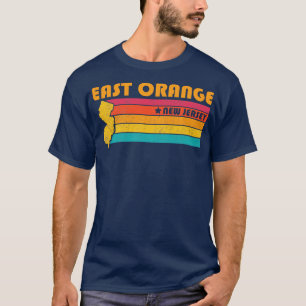 East Orange New Jersey Vintage Distressed Souvenir T-Shirt