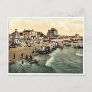 East parade, Bognor, England vintage Photochrom Postcard