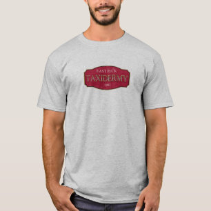 East Peck Taxidermy logo from Trial & Error T-Shirt