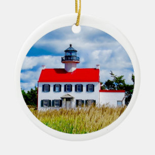 East Point Lighthouse Ceramic Tree Decoration
