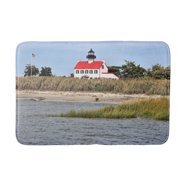 East Point Lighthouse, New Jersey Bath Mat (Front)