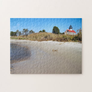 East Point Lighthouse, New Jersey Jigsaw Puzzle