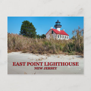 East Point Lighthouse, New Jersey Postcard