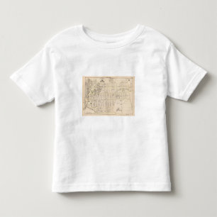 East Providence Rhode Island Map Toddler T-Shirt