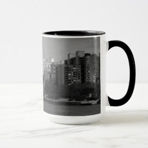 East River Skyline Panorama Mug