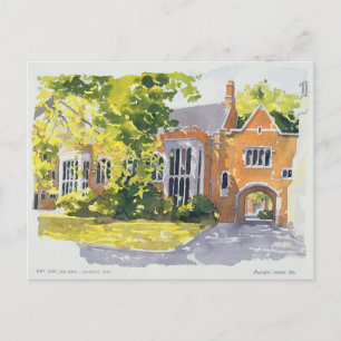 East Side Old Hall Lincoln's Inn 1983 Postcard