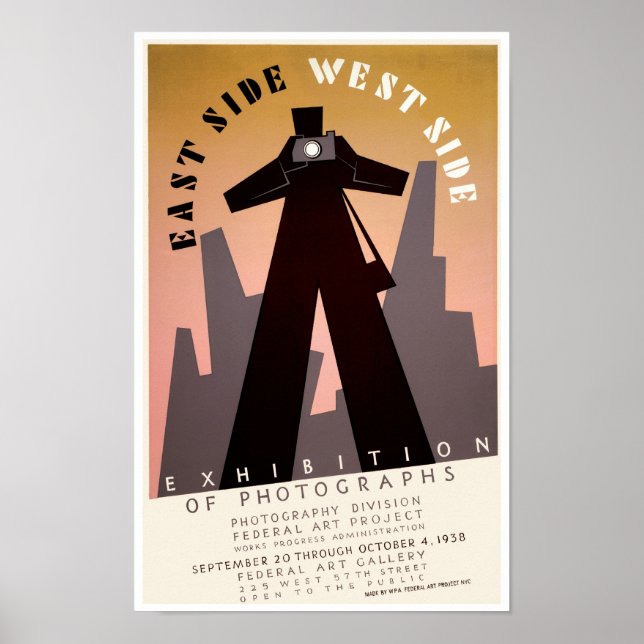 East Side ~ West Side Poster (Front)