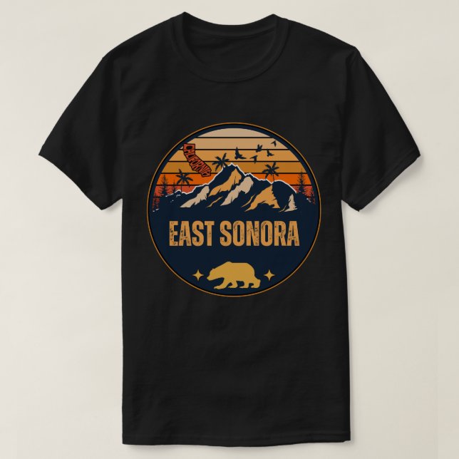 East Sonora, California T-Shirt (Design Front)