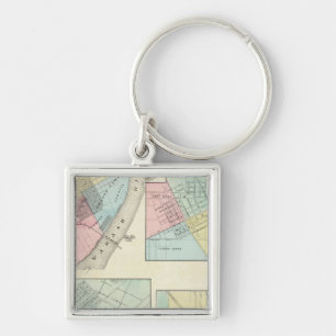East St Louis, Mt Carmel, Jerseyville and Mendota Key Ring