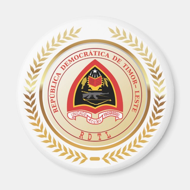 East Timor Coat of Arms Magnet (Front)