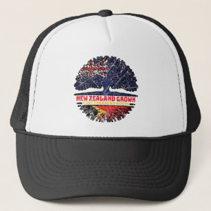 East Timor East Timorean New Zealander New Zealand Trucker Hat
