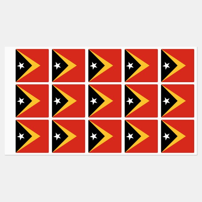 East Timor Flag (Sheet)