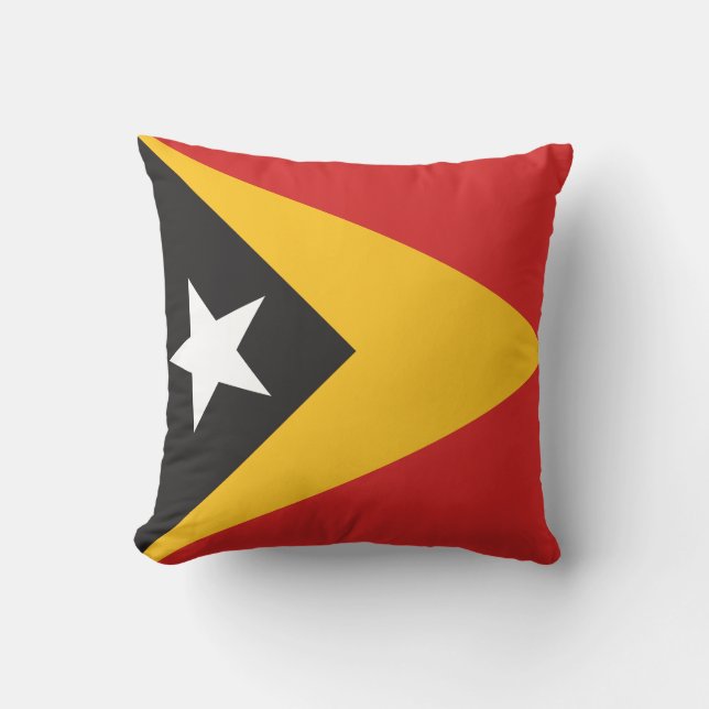 East Timor Flag Cushion (Front)