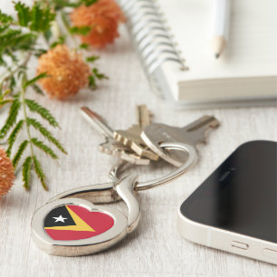 East Timor flag Key Ring