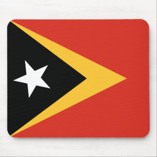 East Timor Flag Mouse Mat