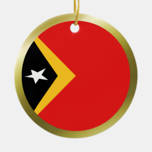 East Timor Flag Ornament