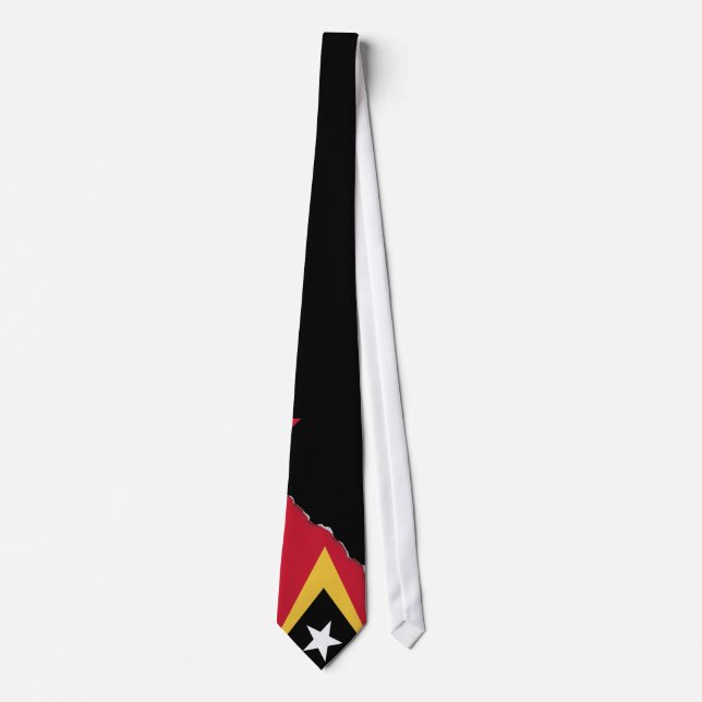 East Timor Flag Tie (Front)